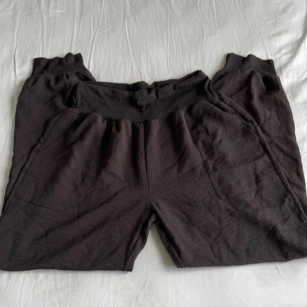 Black joggers